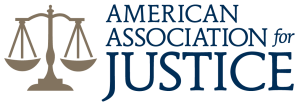 American Association for justice logo